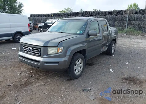 2007 Honda Ridgeline Rtl из США, поврежденный, VIN 2HJYK16597H516302